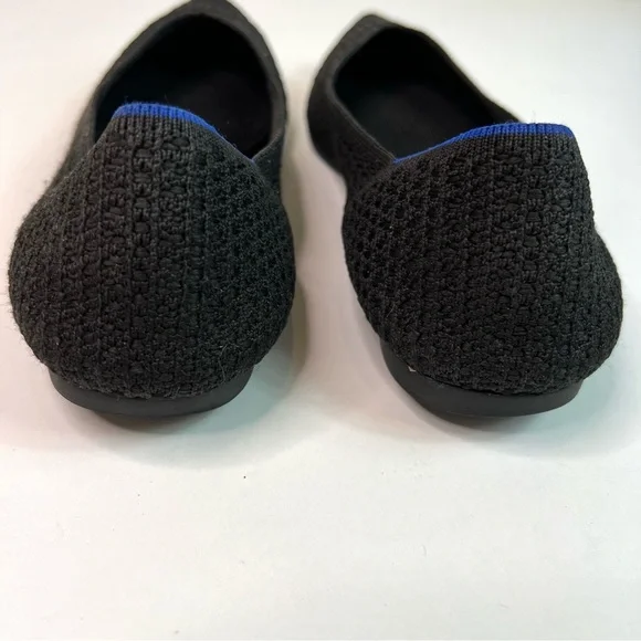 Rothy's The Point Retired Honeycomb Flats in Black Size 11 - Picture 5 of 13